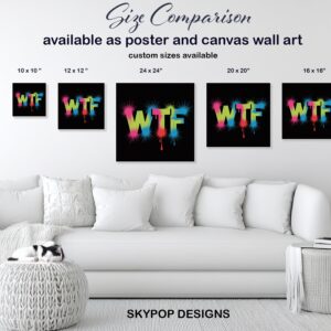 Explosive WTF Typography Art