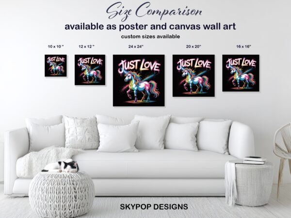 Unicorn Love Art