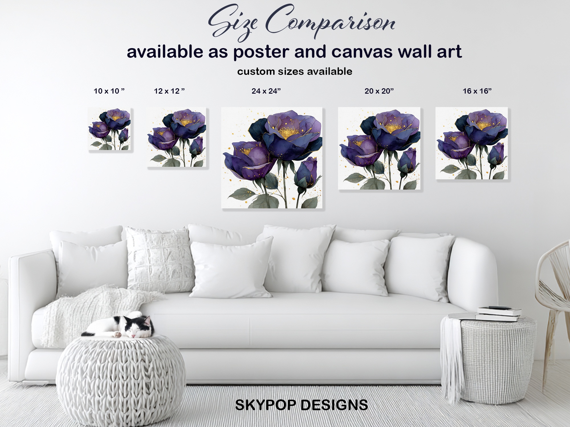 7.jpg Purple Peonies Art