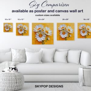 Daisy Bouquet Art