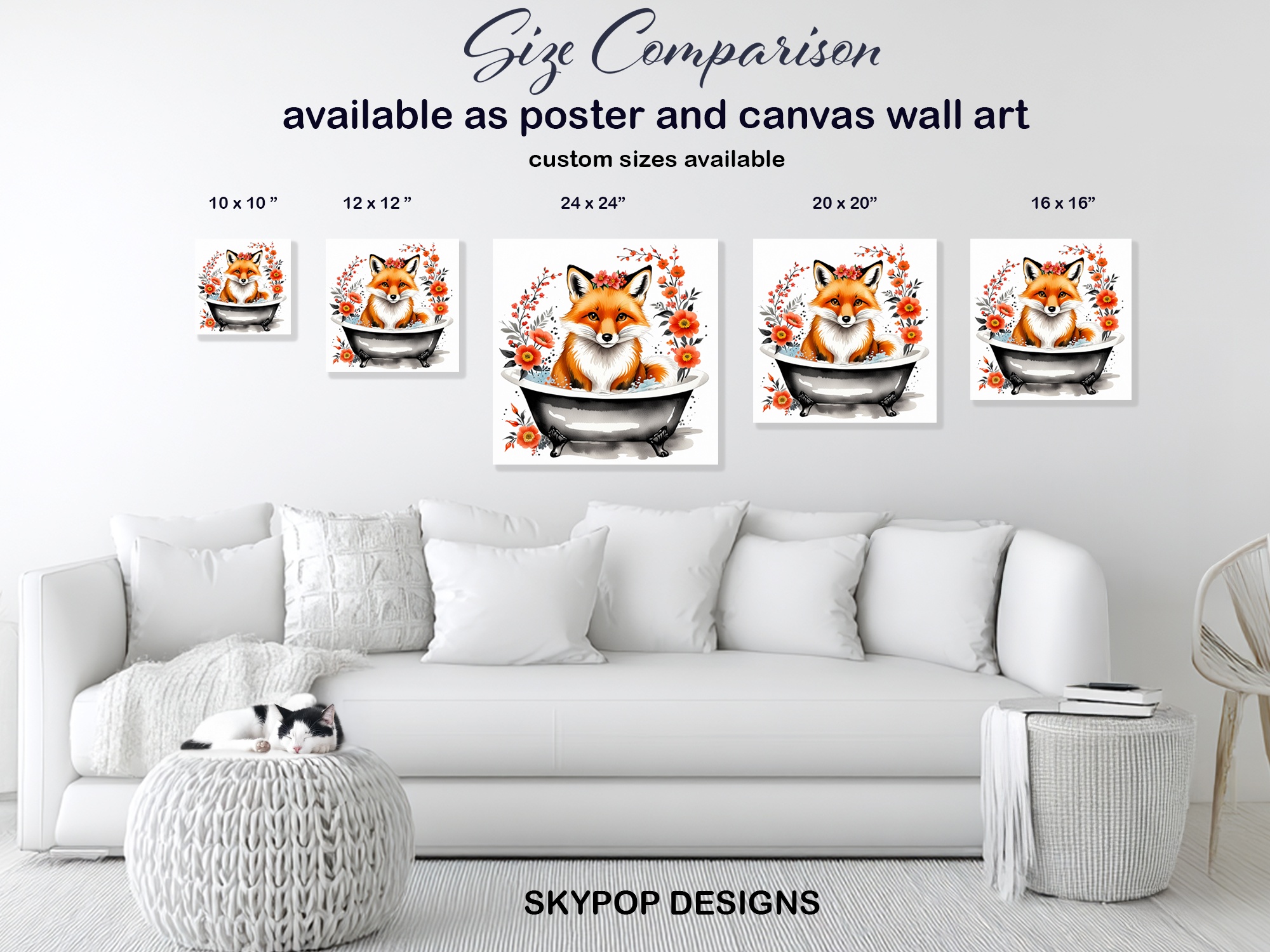 7.jpg Fox Bathtub Art