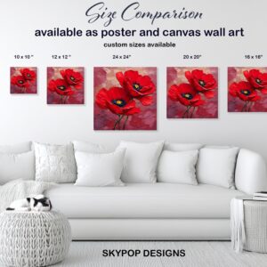 Red Poppy Art