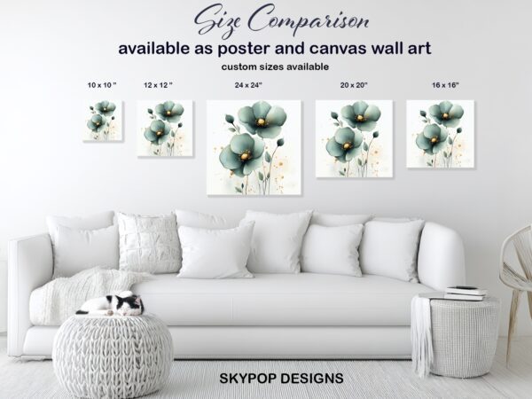 Elegant Poppy Art