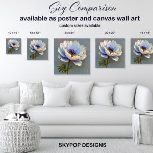 Ethereal Anemone Bloom Art