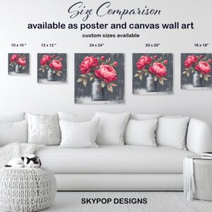 Peony Bouquet Art