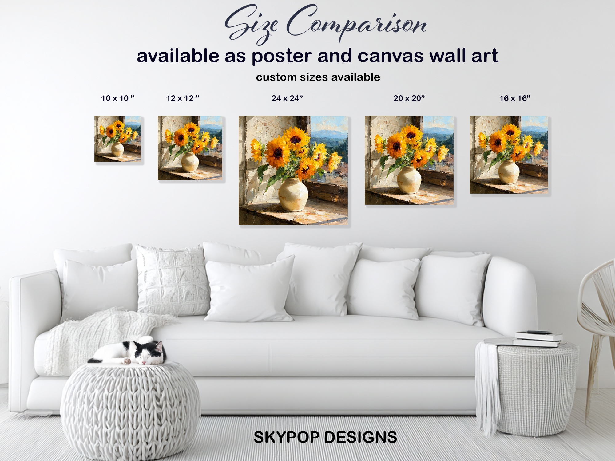7.jpg Sunflower Vase Art