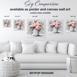 Rustic Rose Bouquet Art