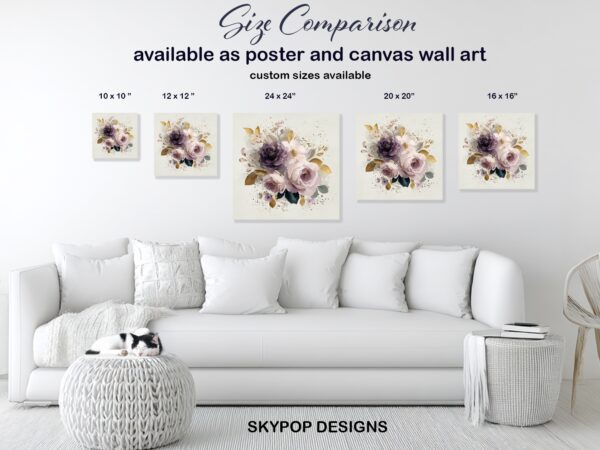 Elegant Floral Bouquet Art