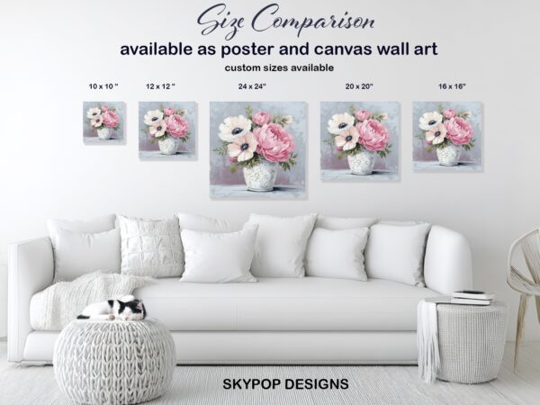 Elegant Floral Bouquet Art