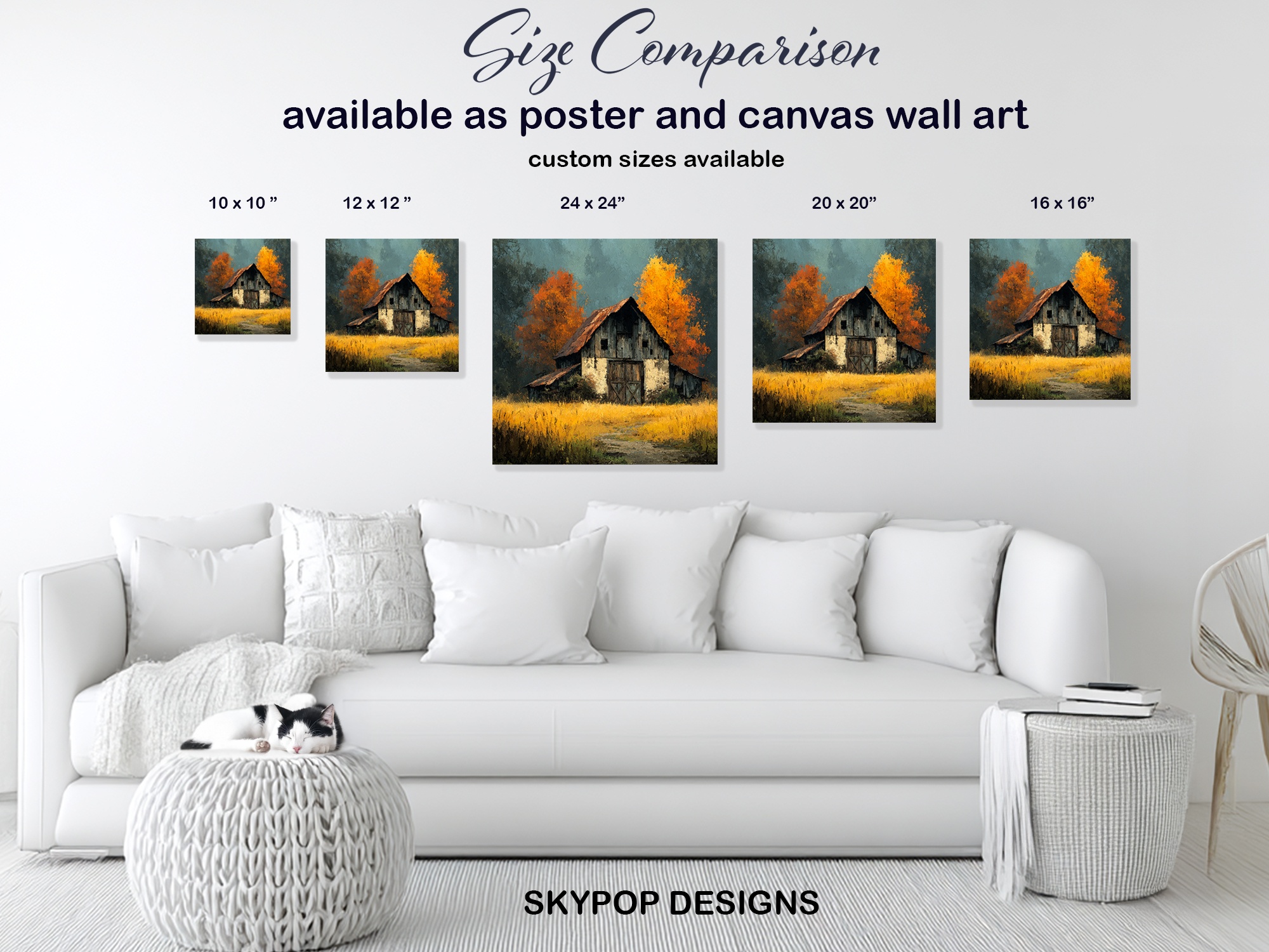 7.jpg Rustic Autumn Barn Art