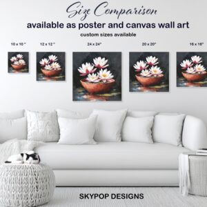 Lotus Flower Bowl Art