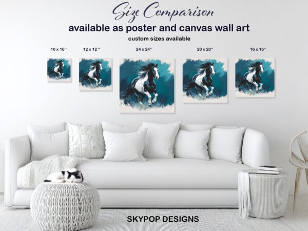 Galloping Horse Art