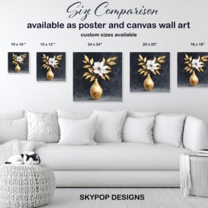 Golden Bloom Art