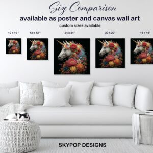 Unicorn Garden Art