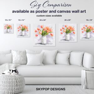Tulip Bouquet Art