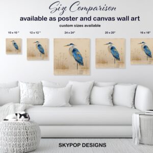 Blue Heron Art