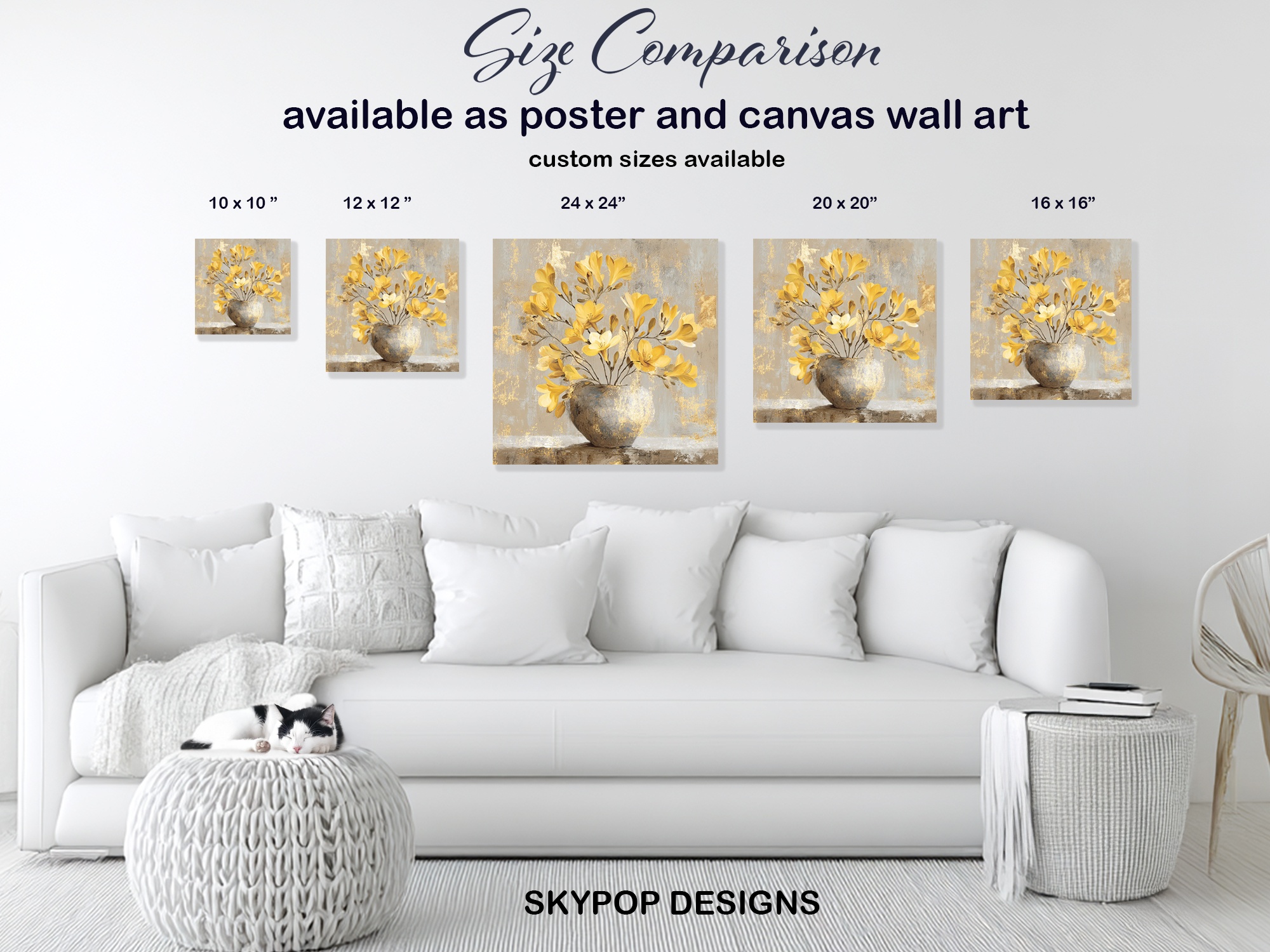 7.jpg Golden Freesia Bouquet Art