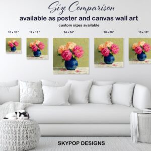 Vibrant Floral Bouquet Art