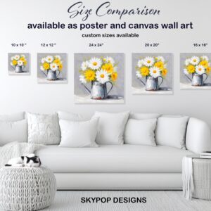Daisy Bouquet Art