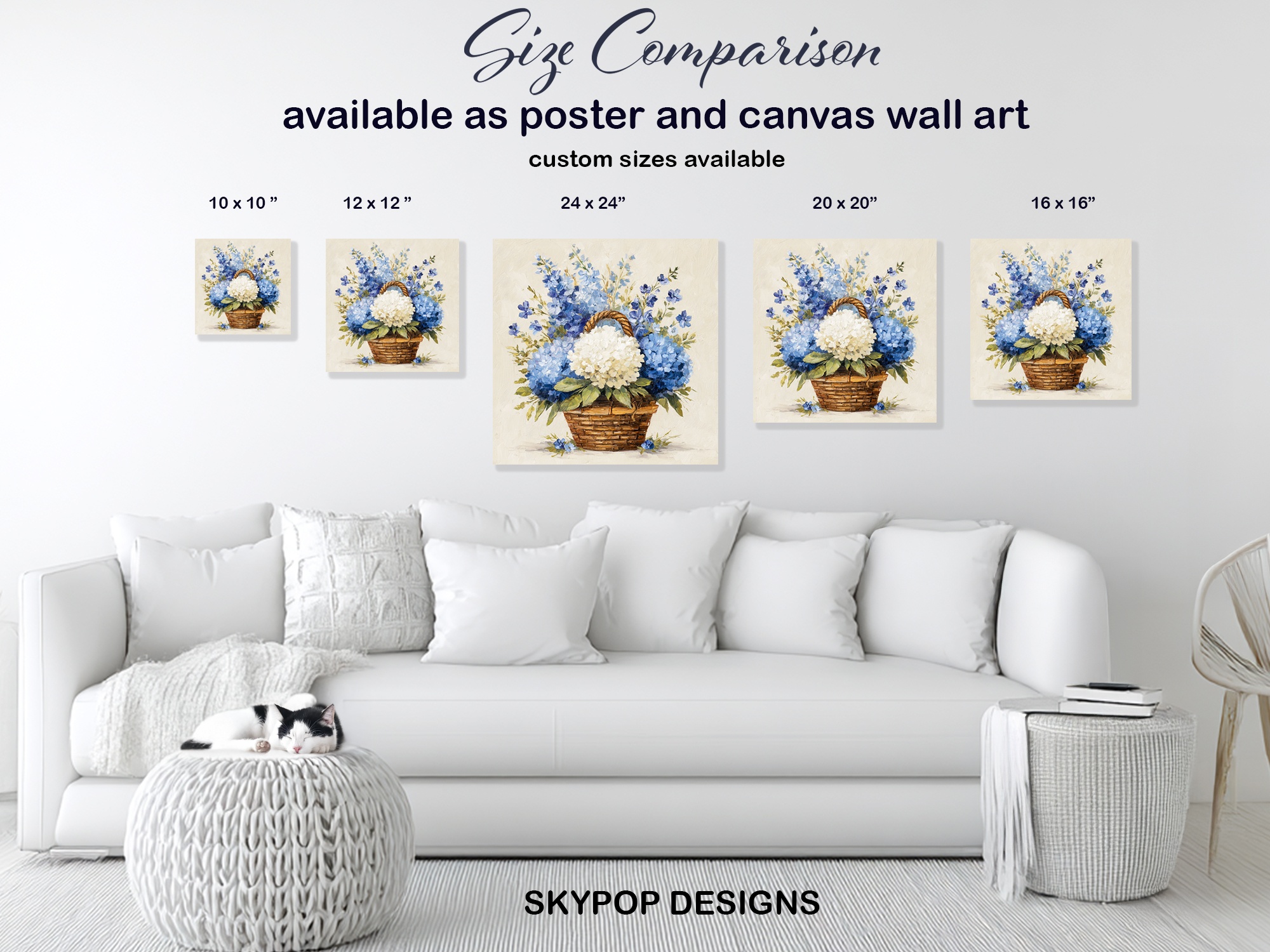 7.jpg Blue Hydrangea Art
