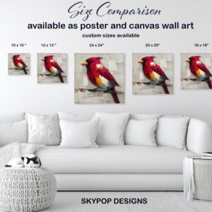 Cardinal Bird Art