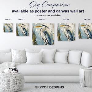 Blue Heron Art