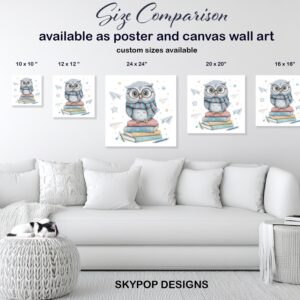 Owl Book Art
