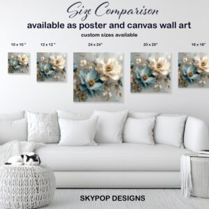 Elegant Peony Bloom Art