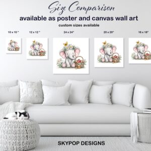 Baby Elephant Art