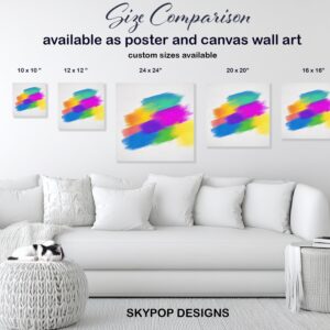 Vibrant Brushstrokes Art