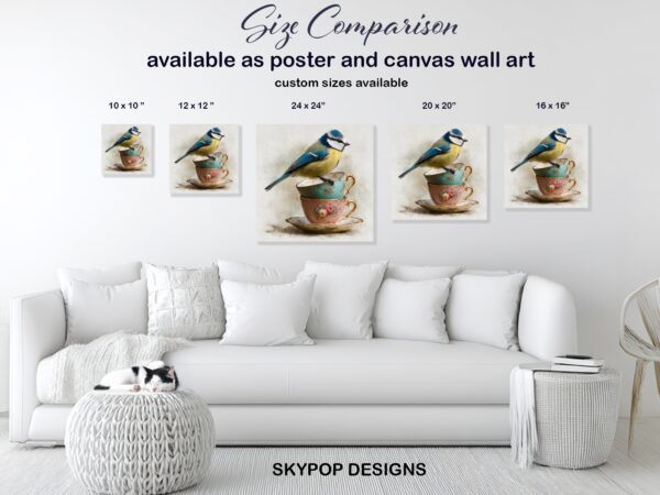 Blue Tit Art