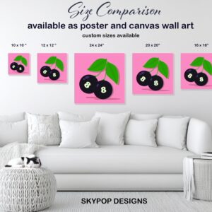 Cherry Eight Ball Art