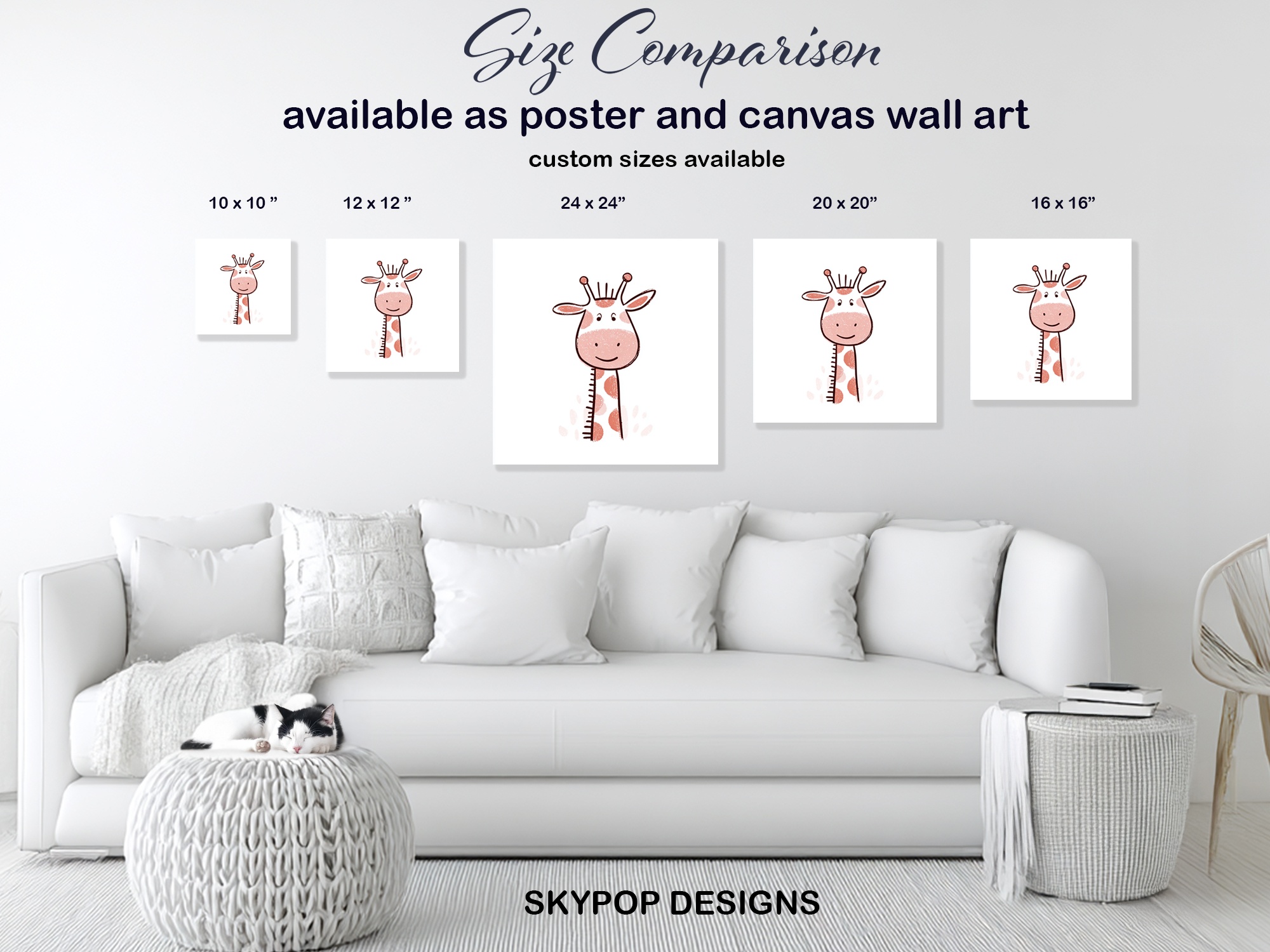 7.jpg Cute Giraffe Art