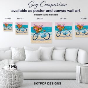 Beach Bicycle Art