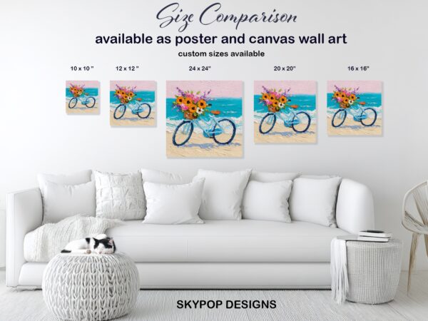 Beach Bicycle Art