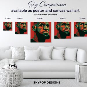 Vibrant Portrait Art