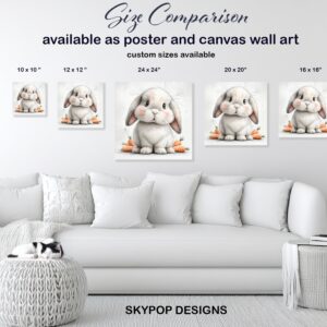 Bunny Carrot Art