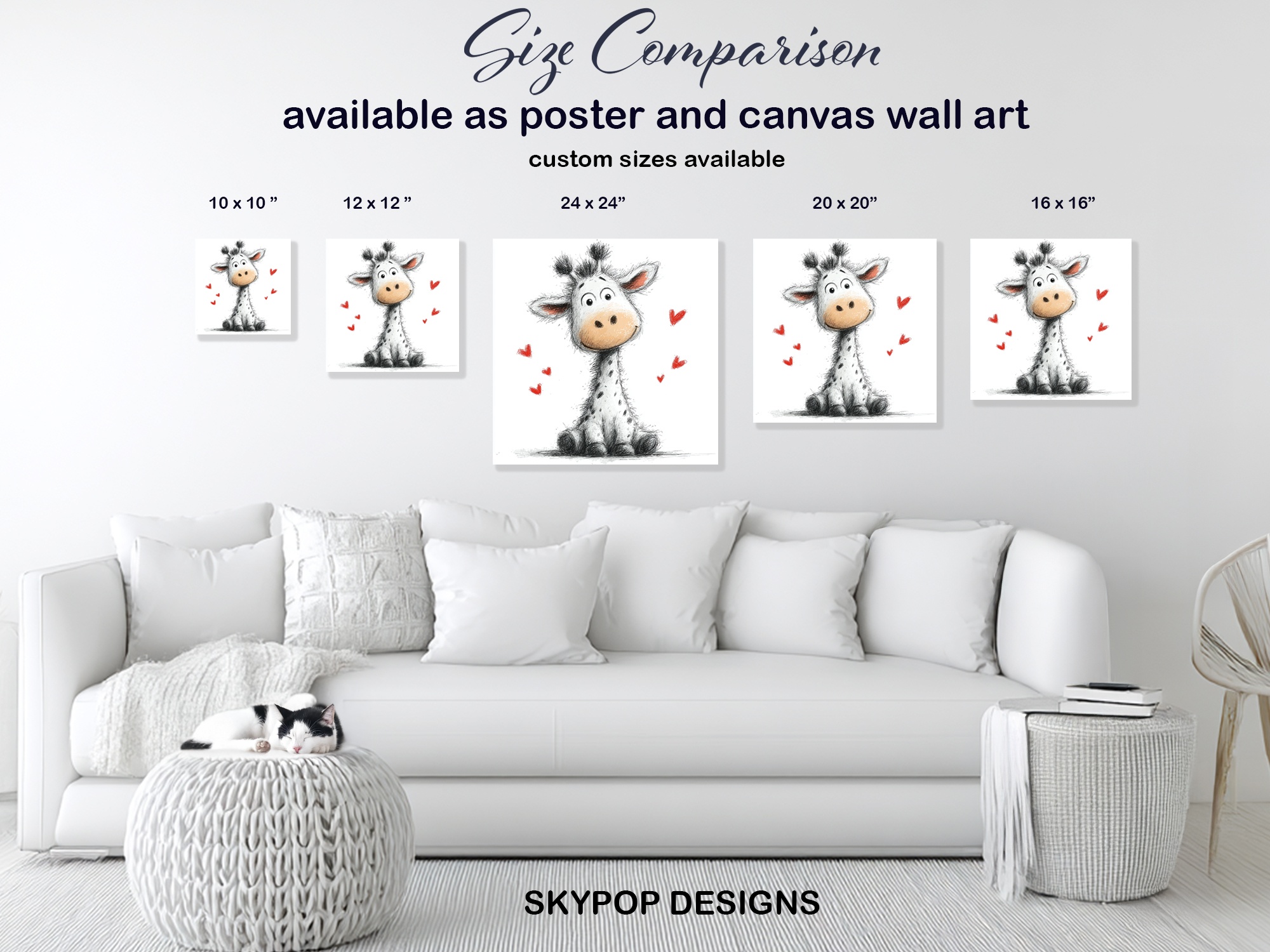 7.jpg Giraffe Love Art