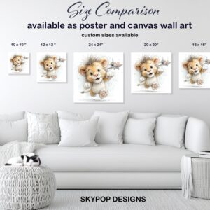 Baby Lion Art