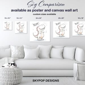 Cute Dinosaur Art