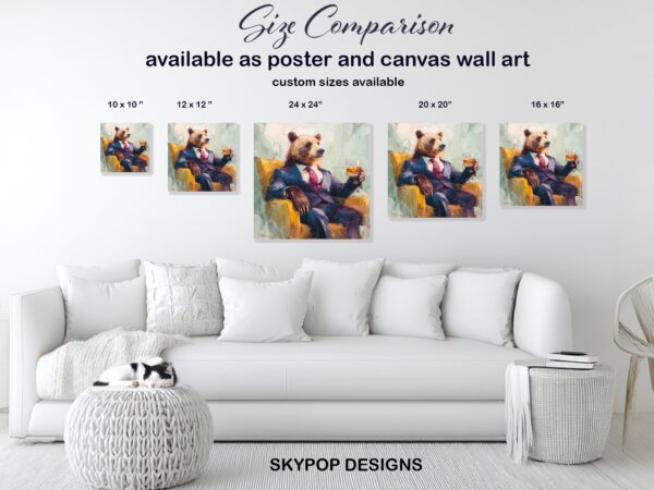 Bear Business Art