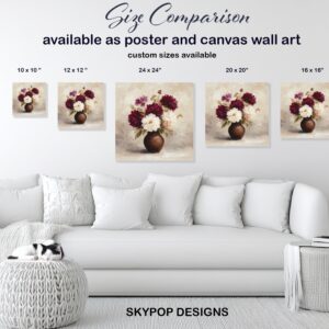 Elegant Flower Vase Art