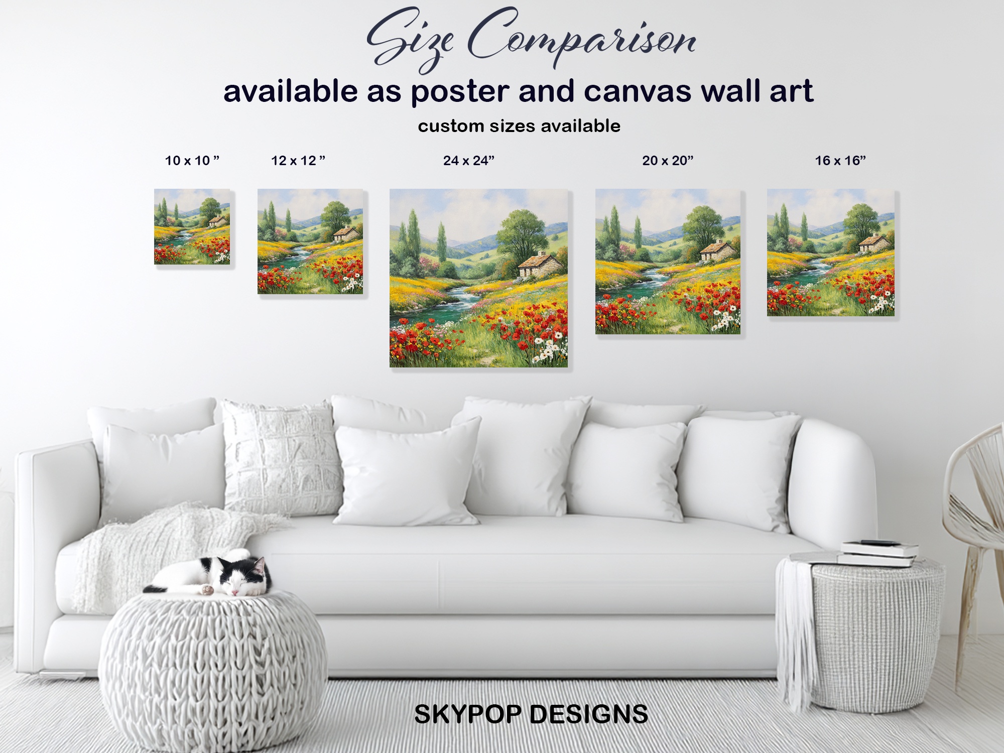 7.jpg Countryside Stream Art