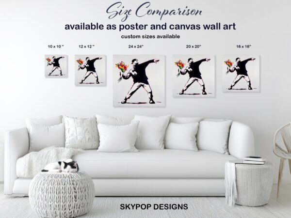 Flower Thrower Art