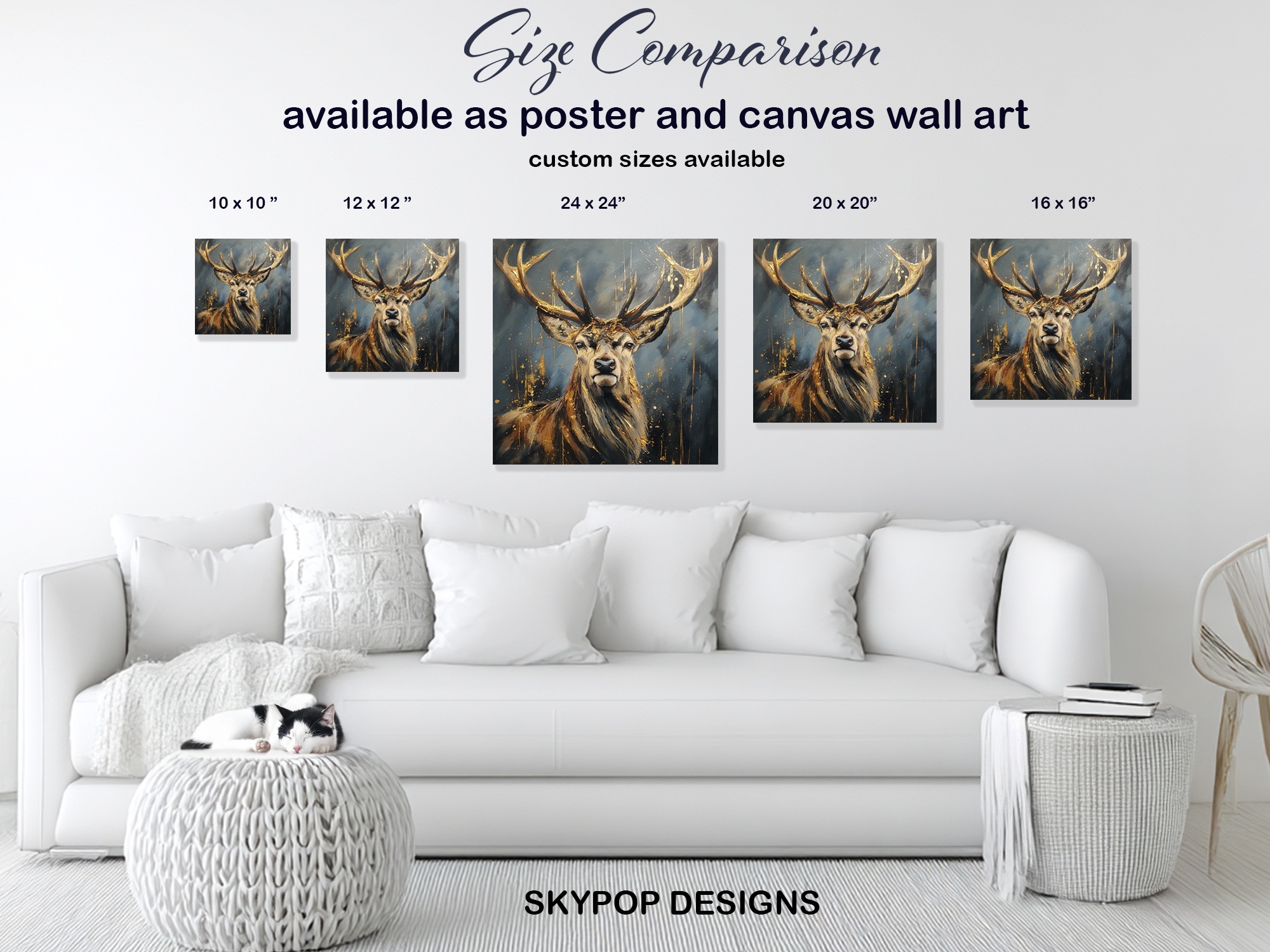 7.jpg Deer Art