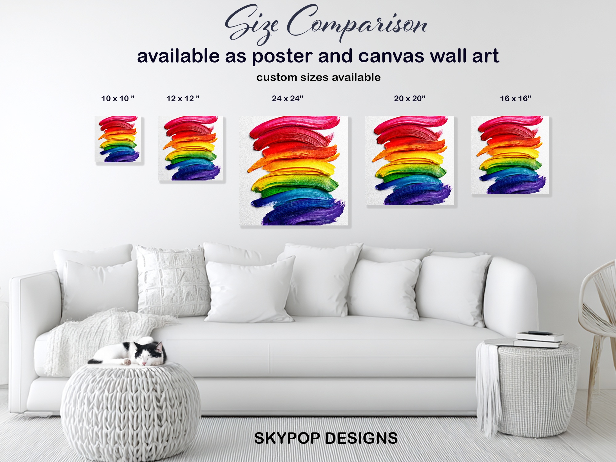 7.jpg Rainbow Brushstrokes Art