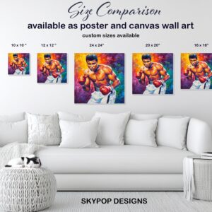 Boxing Champion Art