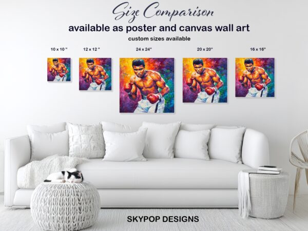 Boxing Champion Art