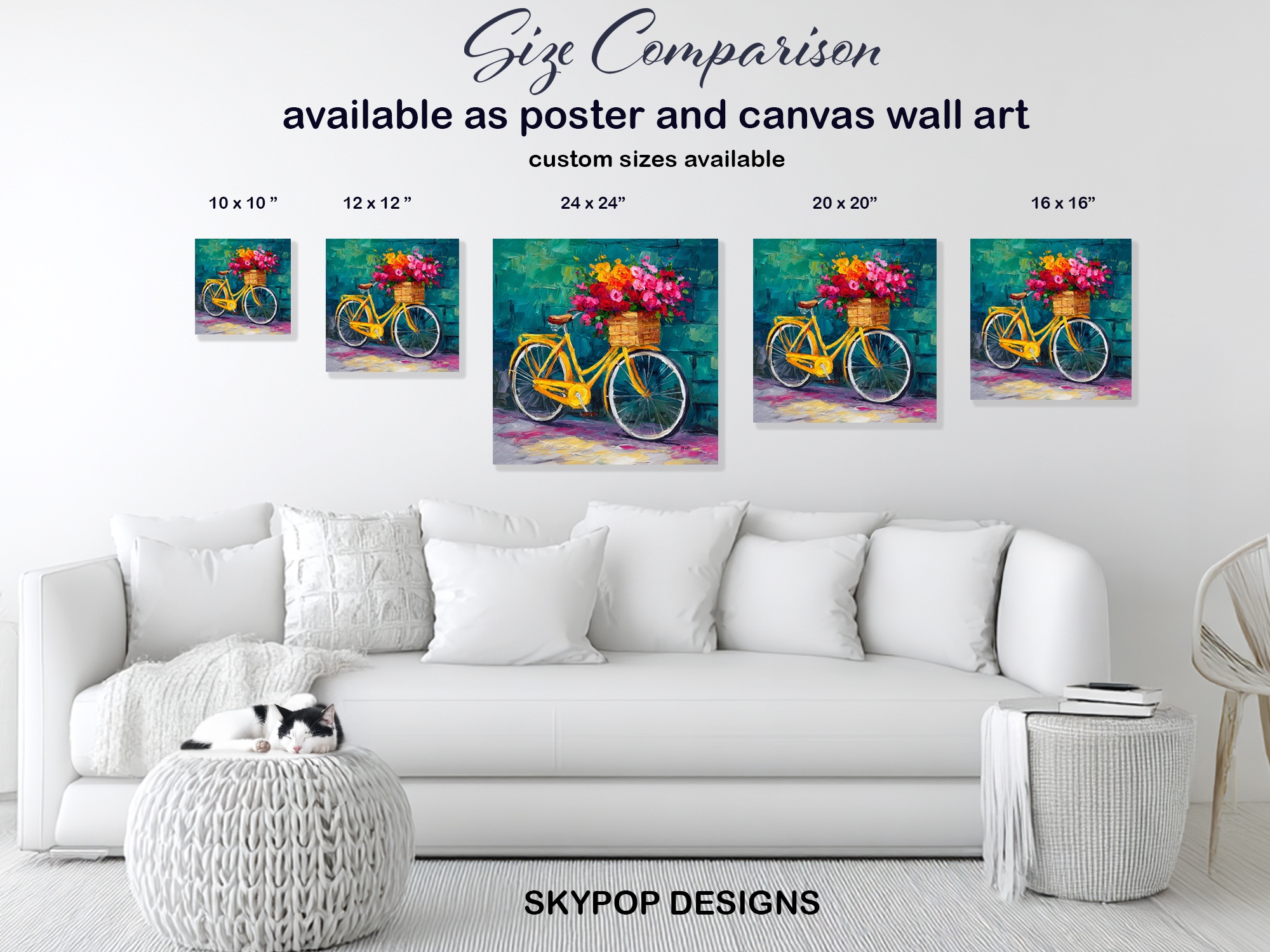 7.jpg Bicycle Flower Basket Art