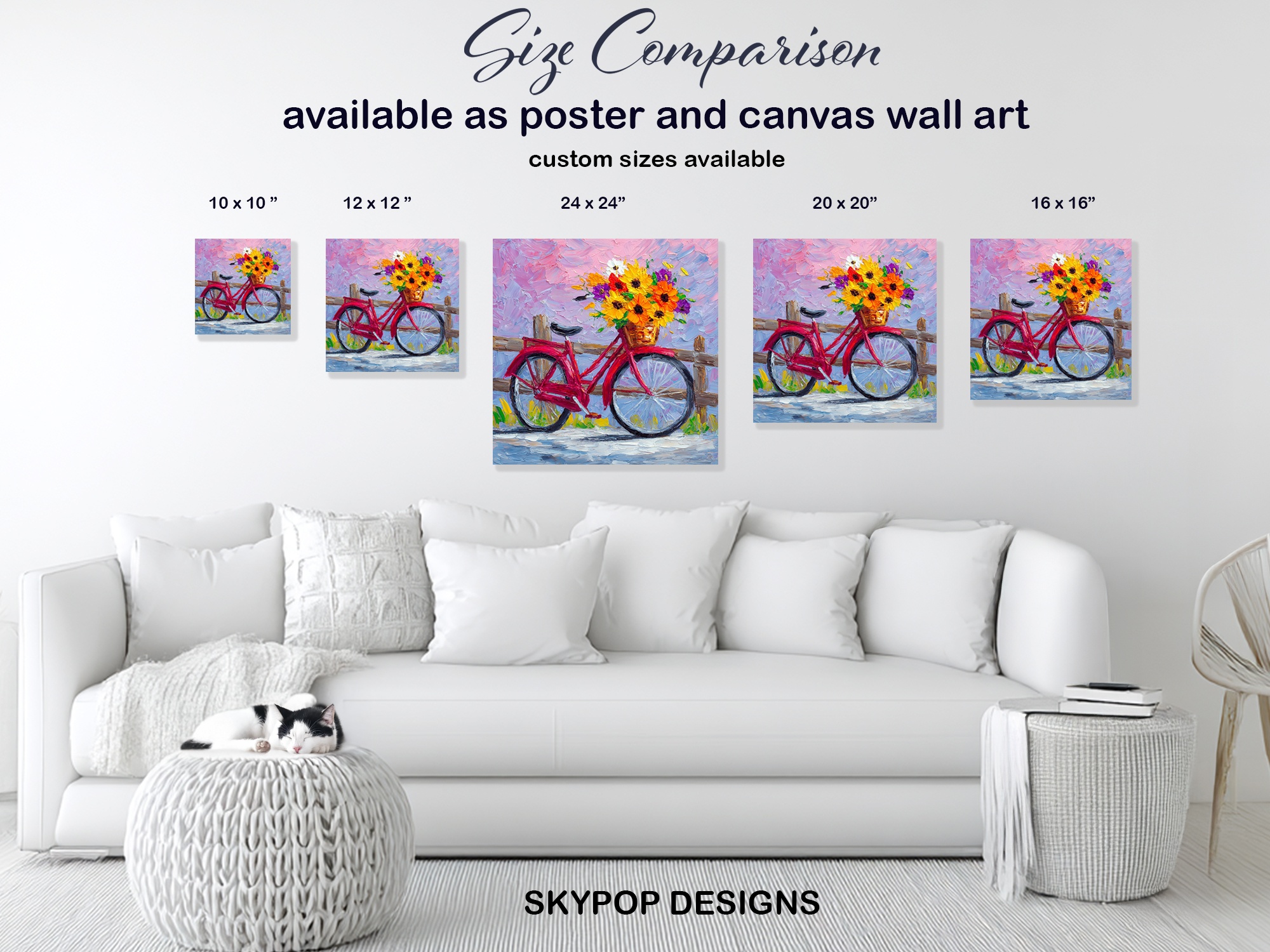 7.jpg Bicycle Flower Basket Art